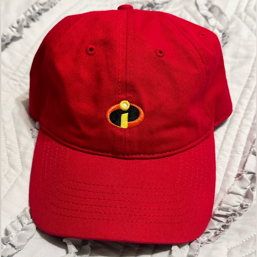 Disney’s Pixar Mr. Incredible Red Baseball Hat